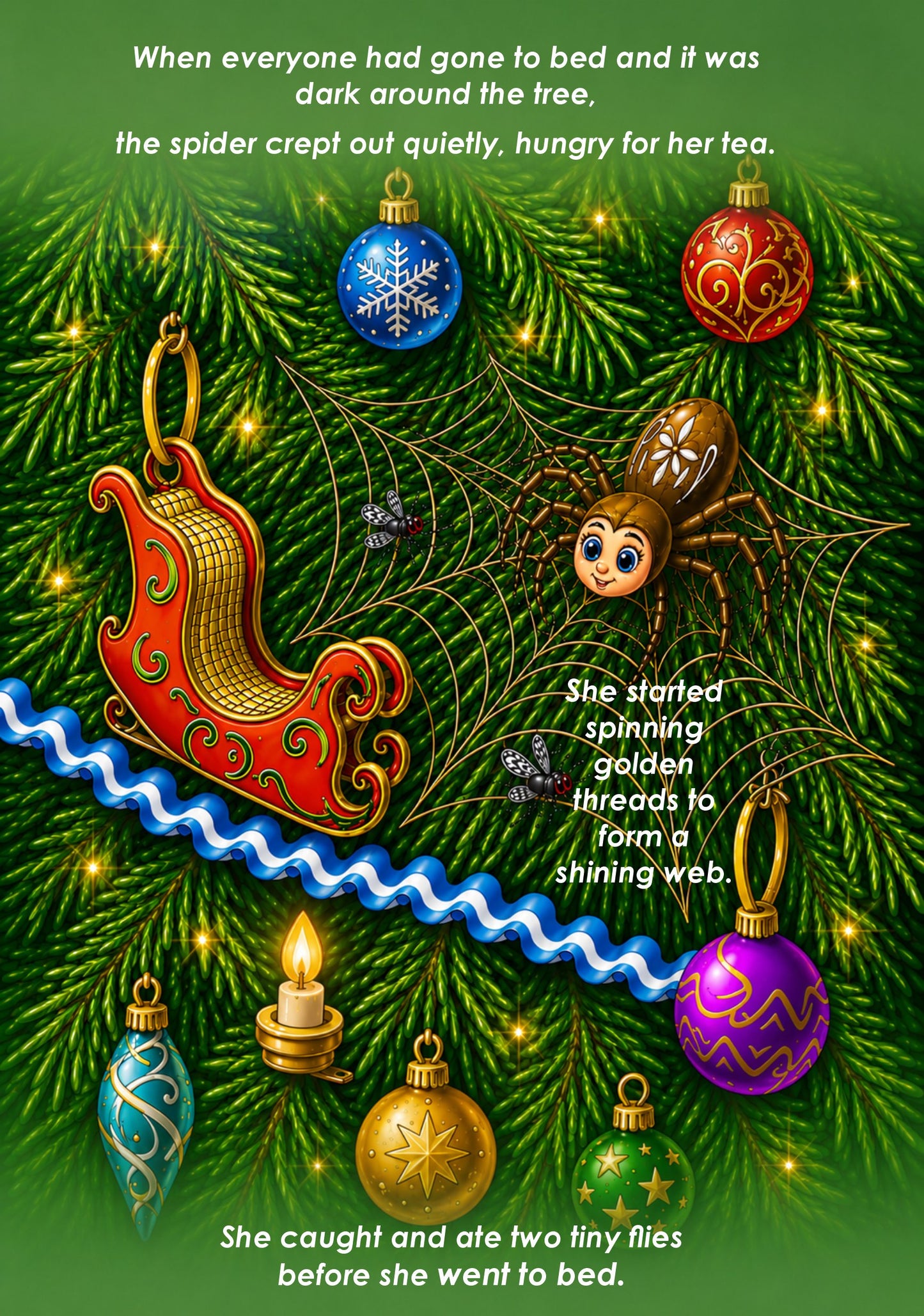 The Spider in the Christmas Tree