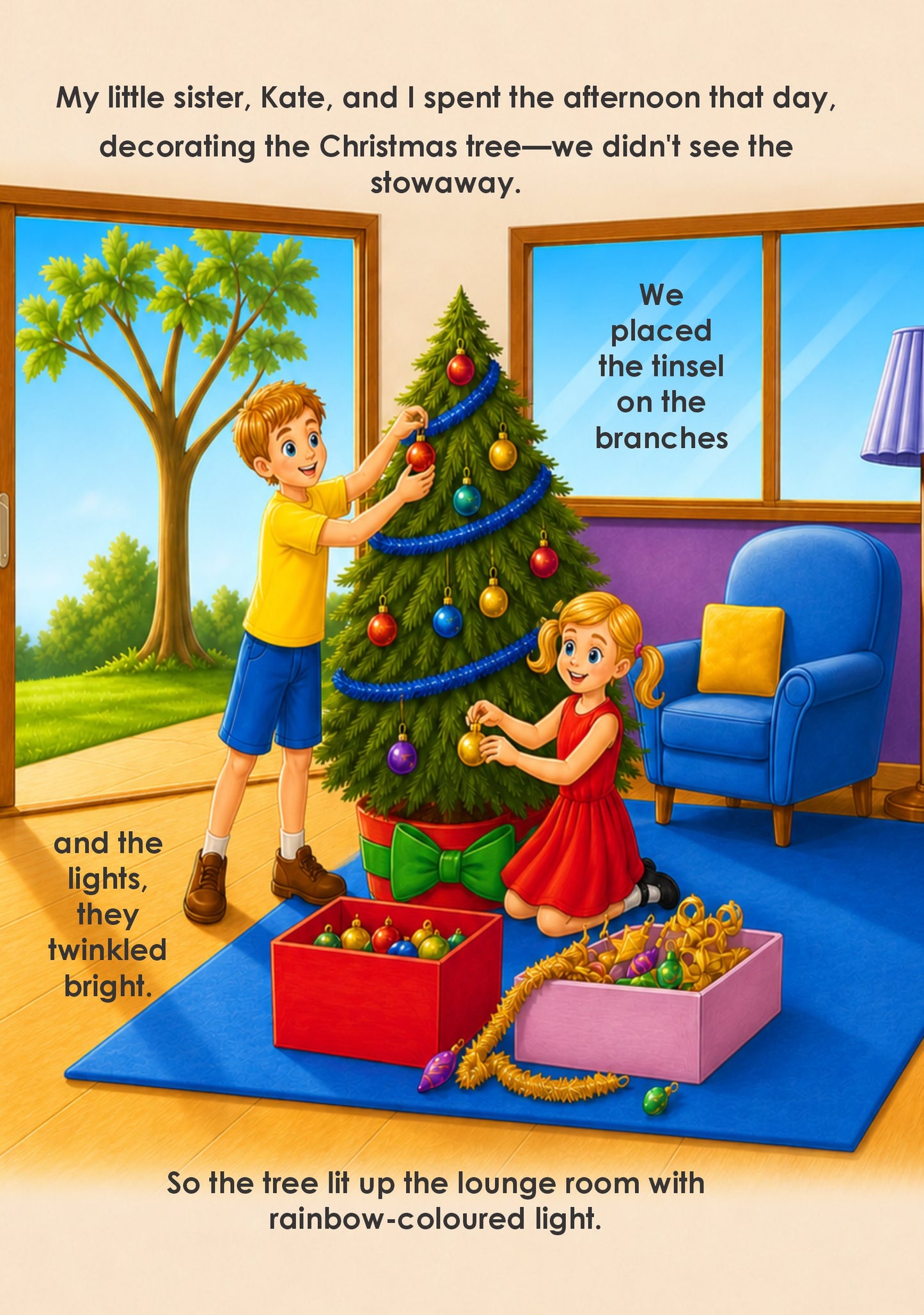 The Spider in the Christmas Tree